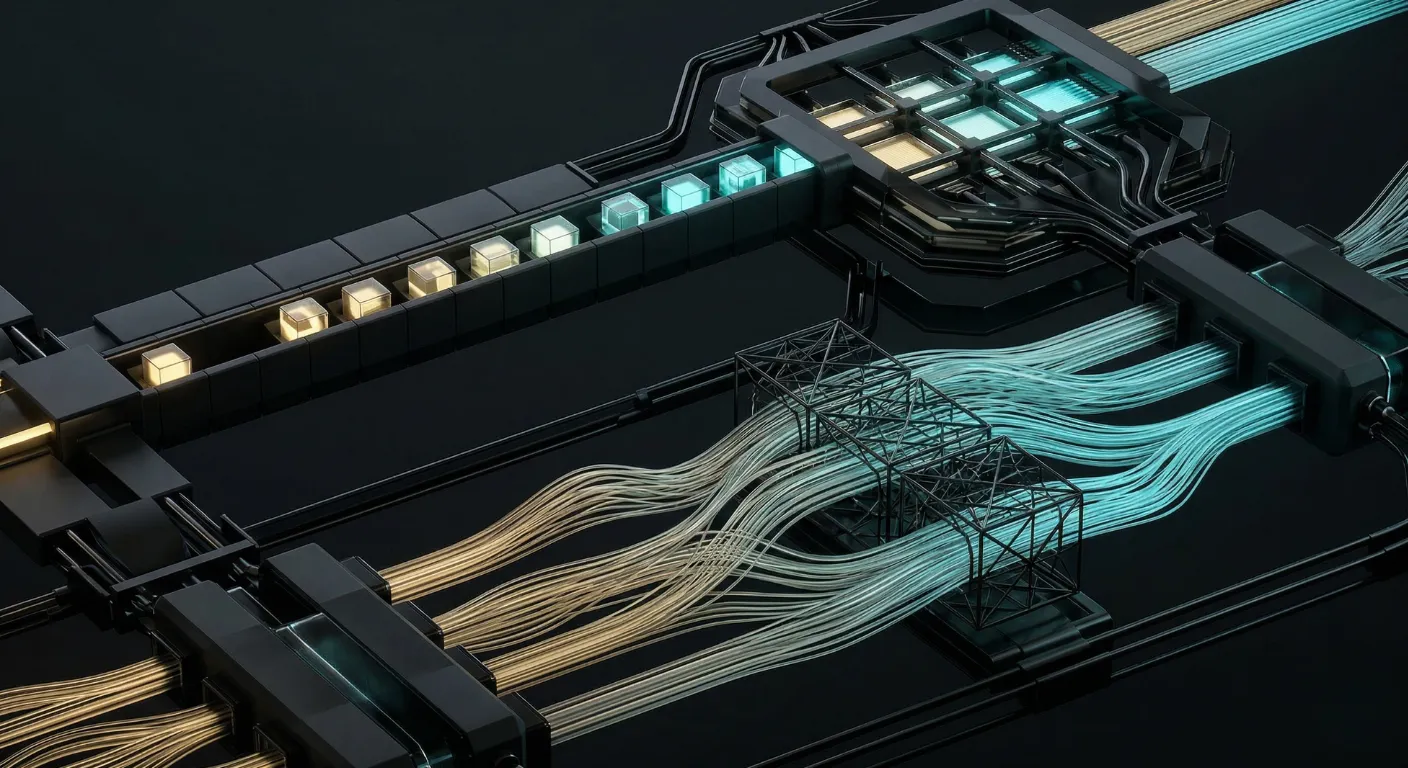 Architecture comparison between a queue-based agent system and a streaming agent pipeline with their respective tradeoffs