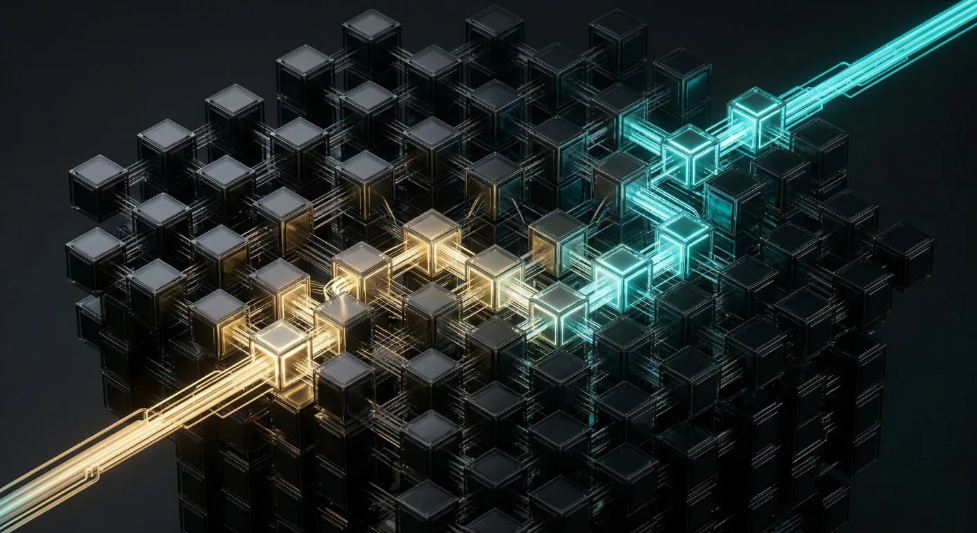 Architecture diagram showing a Mixture of Experts model with a router selecting a subset of experts for each token