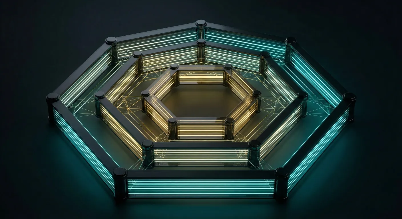 Side-by-side comparison infographic of open-source and closed-source LLM trade-offs